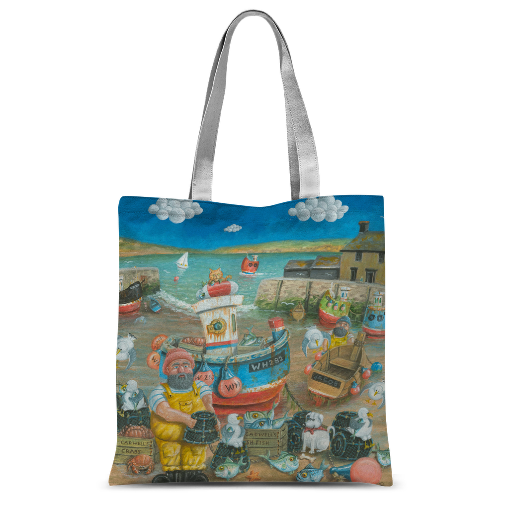 Paul Liggins Lazing in Lyme Design Tote Bag