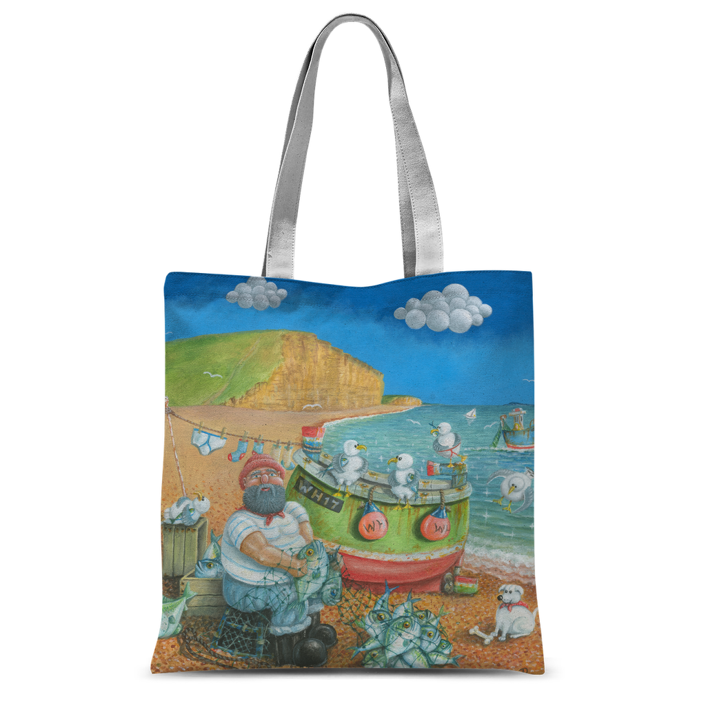 Paul Liggins West Bay Wash Day Design Tote Bag