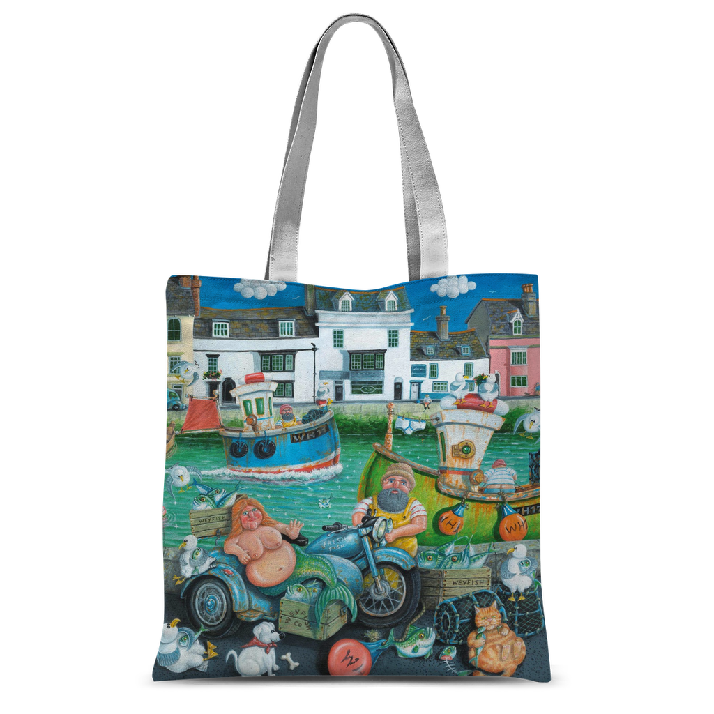 Paul Liggins Catch of the Day Design Tote Bag