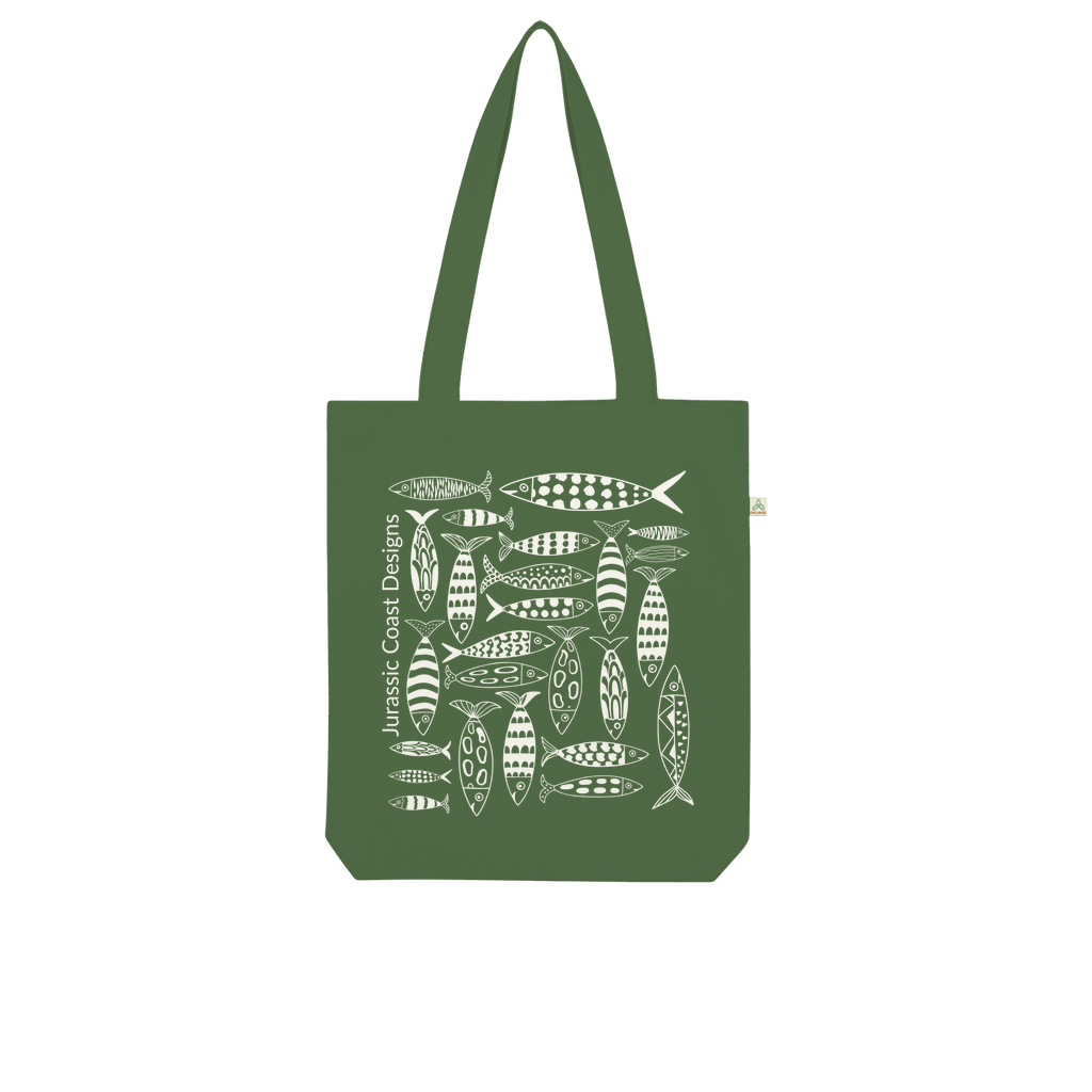 Coastal Shoal 100% Combed Organic Cotton Tote Bag
