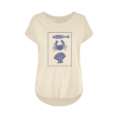 Coastal Catch Women's Long Slub T-Shirt XS-5XL