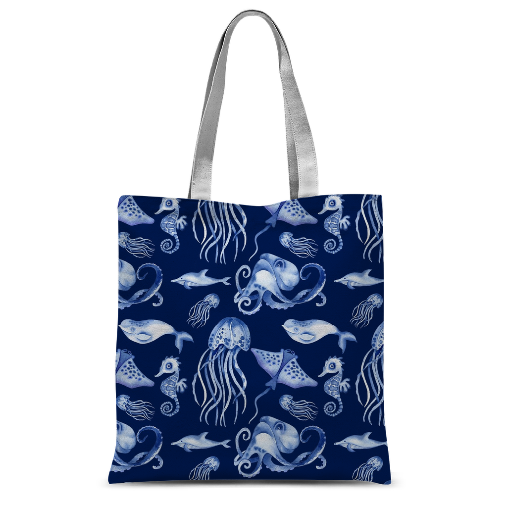 Sea Animals Tote Bag