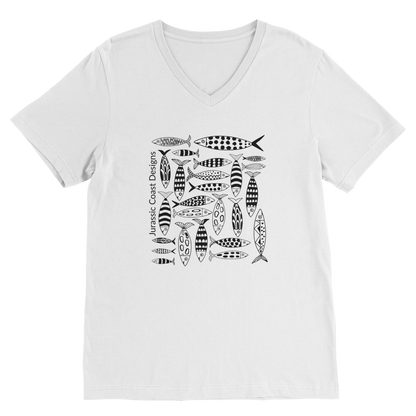 Coastal Shoal Classic Softstyle® V-neck T-shirt