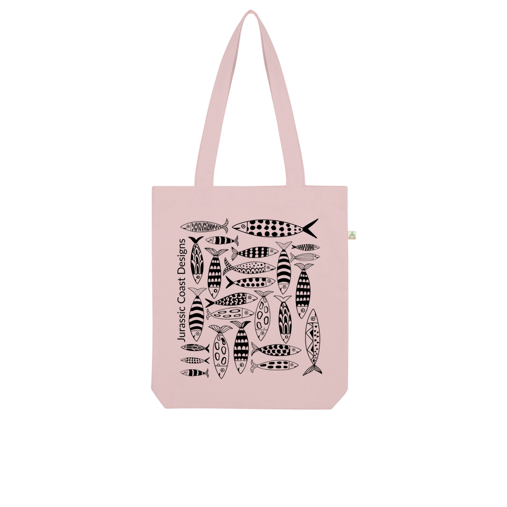 Coastal Shoal 100% Combed Organic Cotton Tote Bag