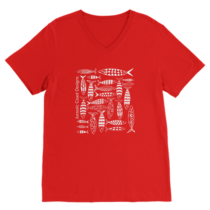 Coastal Shoal Classic Softstyle® V-neck T-shirt