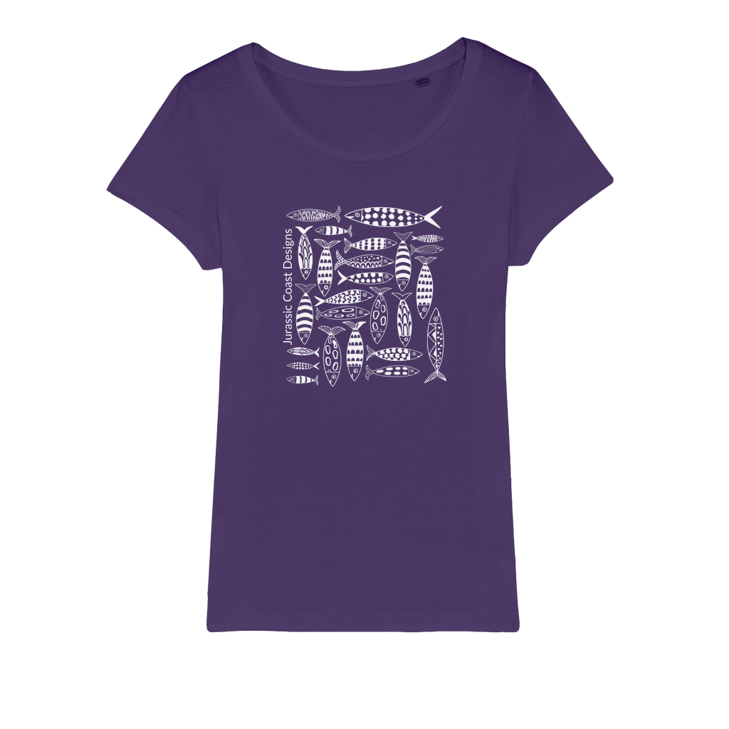 Coastal Shoal Organic Jersey Woman's T-Shirt