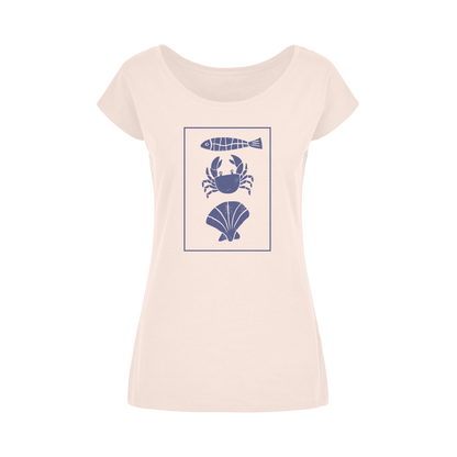 Coastal Catch Wide Neck Women's T-Shirt XS-5XL