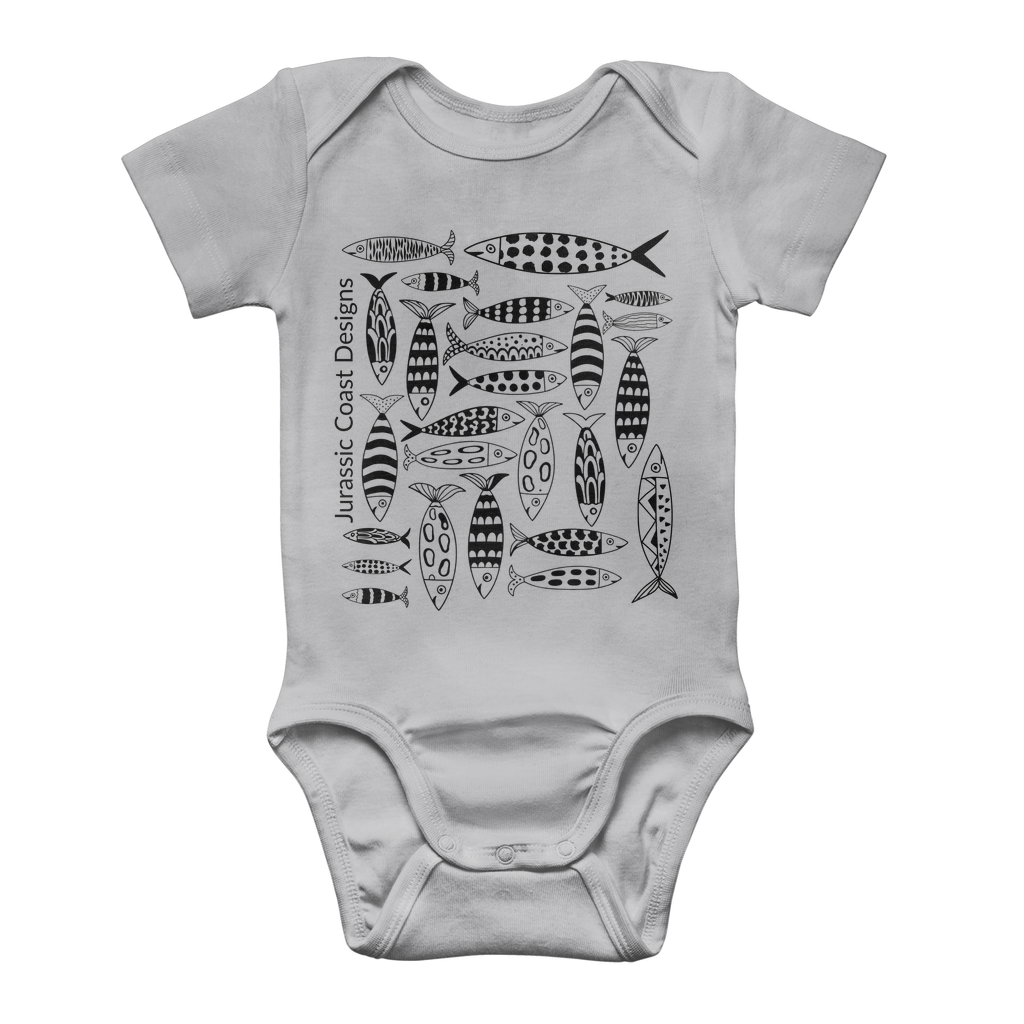 Coastal Shoal Little Explorer Baby Onesie