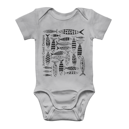 Coastal Shoal Little Explorer Baby Onesie