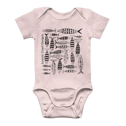 Coastal Shoal Little Explorer Baby Onesie