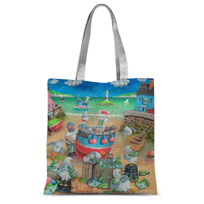 Paul Liggins Jolly Gin Drinkers Design Tote Bag