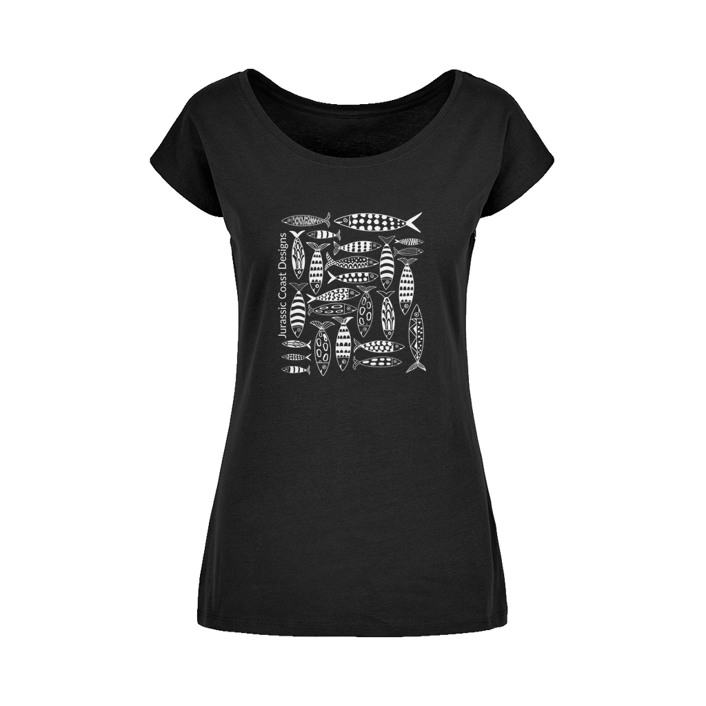 Coastal Shoal Wide Neck Women's T-Shirt XS-5XL