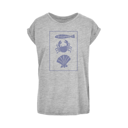 Coastal Catch Women's Extended Shoulder T-Shirt XS-5XL