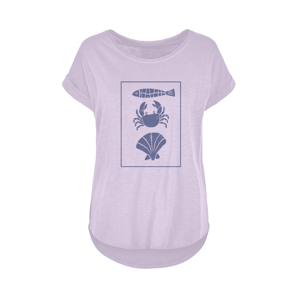 Coastal Catch Women's Long Slub T-Shirt XS-5XL