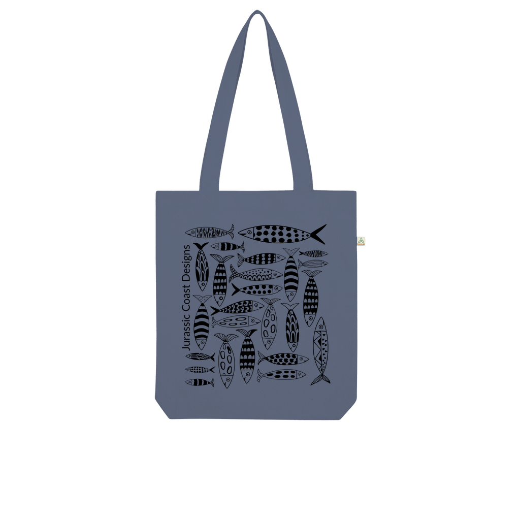Coastal Shoal 100% Combed Organic Cotton Tote Bag