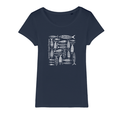 Coastal Shoal Organic Jersey Woman's T-Shirt