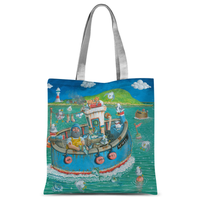 Paul Liggins Them Pesky Gulls Design Tote Bag