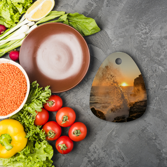 Portland's Liquid Gold by Jerry Rose Glass Cutting Board