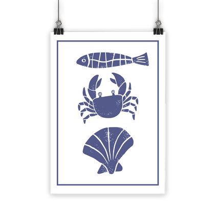 Coastal Catch High-quality posters using Eco-Solvent inks