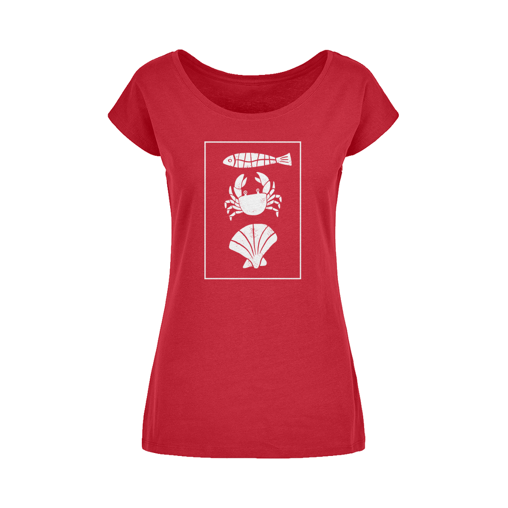Coastal Catch Wide Neck Women's T-Shirt XS-5XL