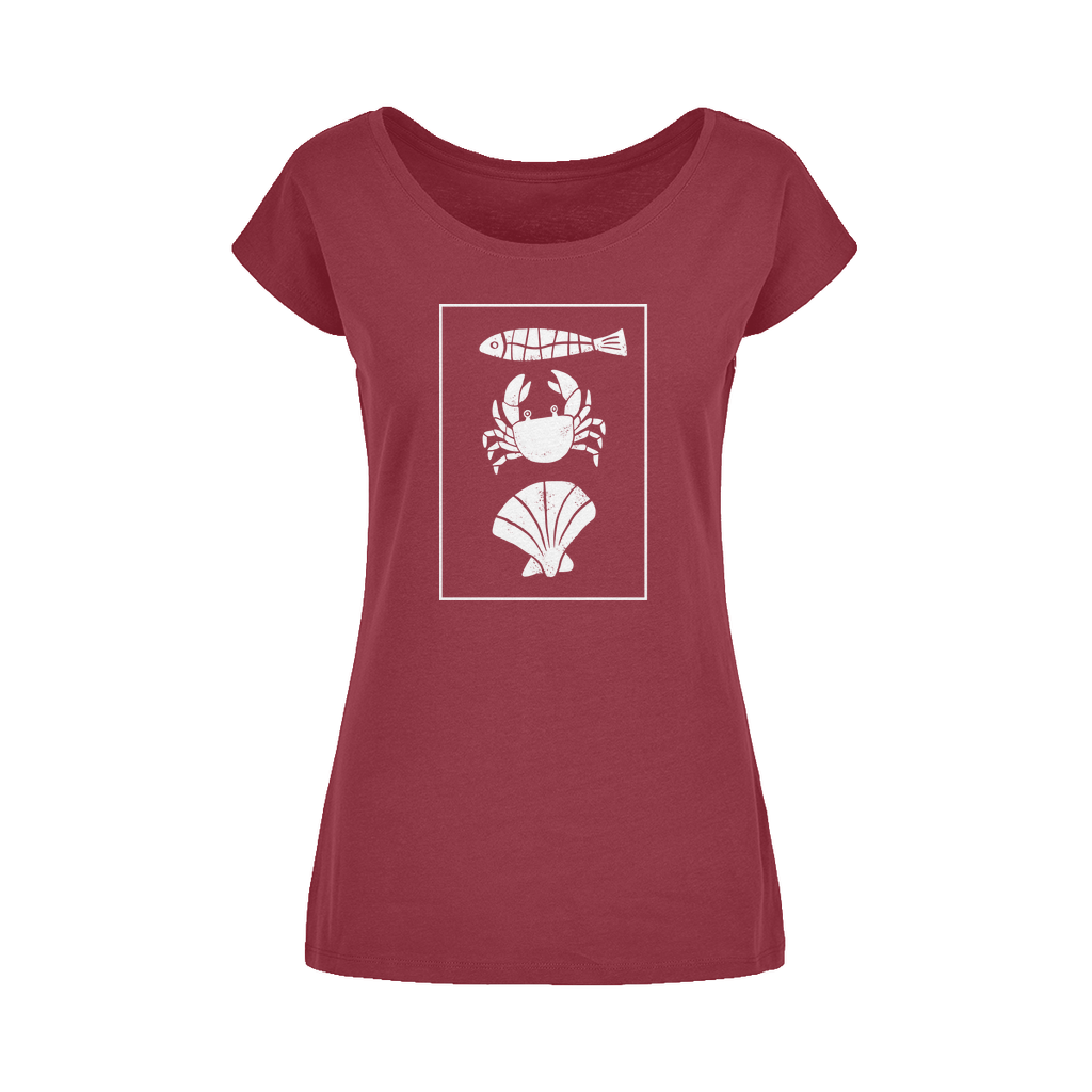 Coastal Catch Wide Neck Women's T-Shirt XS-5XL