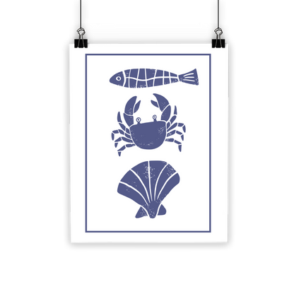 Coastal Catch High-quality posters using Eco-Solvent inks