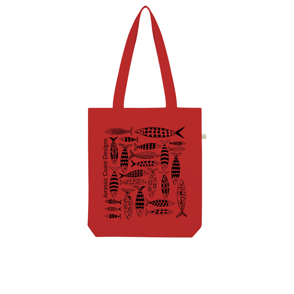 Coastal Shoal 100% Combed Organic Cotton Tote Bag