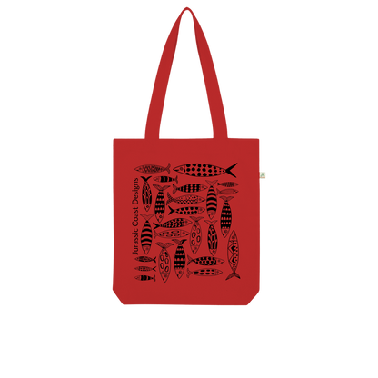 Coastal Shoal 100% Combed Organic Cotton Tote Bag