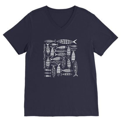 Coastal Shoal Classic Softstyle® V-neck T-shirt