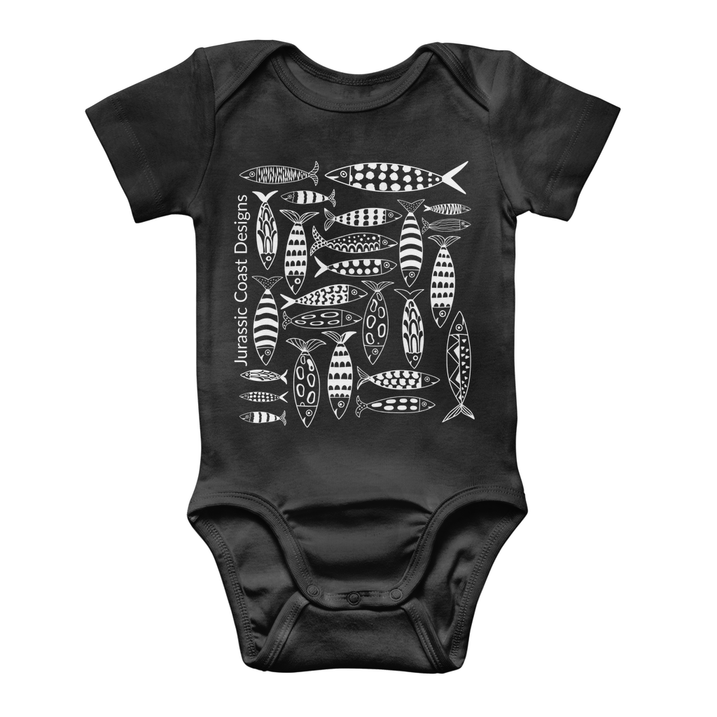 Coastal Shoal Little Explorer Baby Onesie