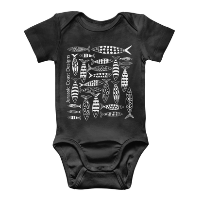 Coastal Shoal Little Explorer Baby Onesie