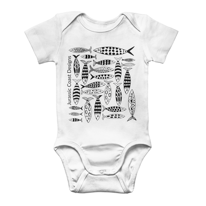 Coastal Shoal Little Explorer Baby Onesie