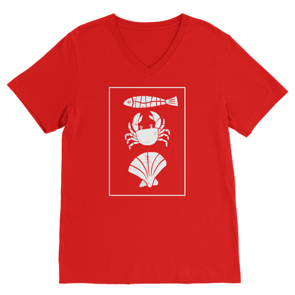 Coastal Catch Classic Softstyle® V-neck T-shirt