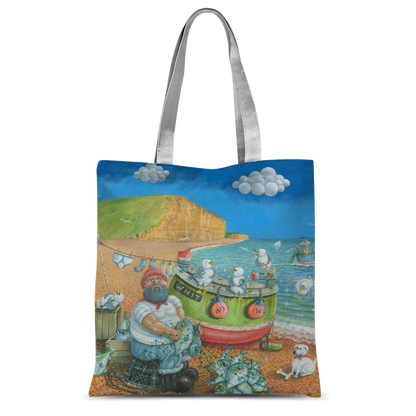Paul Liggins West Bay Wash Day Design Tote Bag