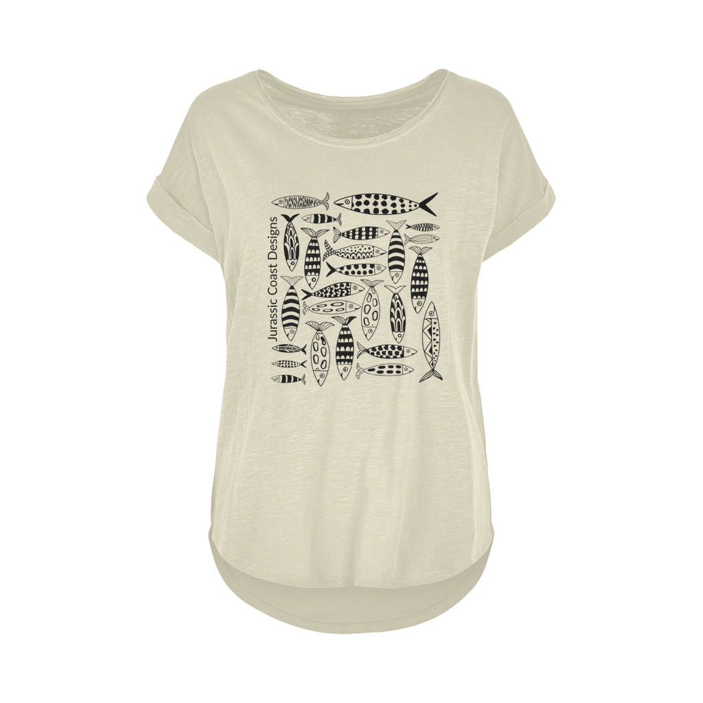 Coastal Shoal Women's Long Slub T-Shirt XS-5XL