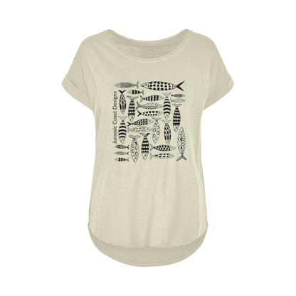 Coastal Shoal Women's Long Slub T-Shirt XS-5XL