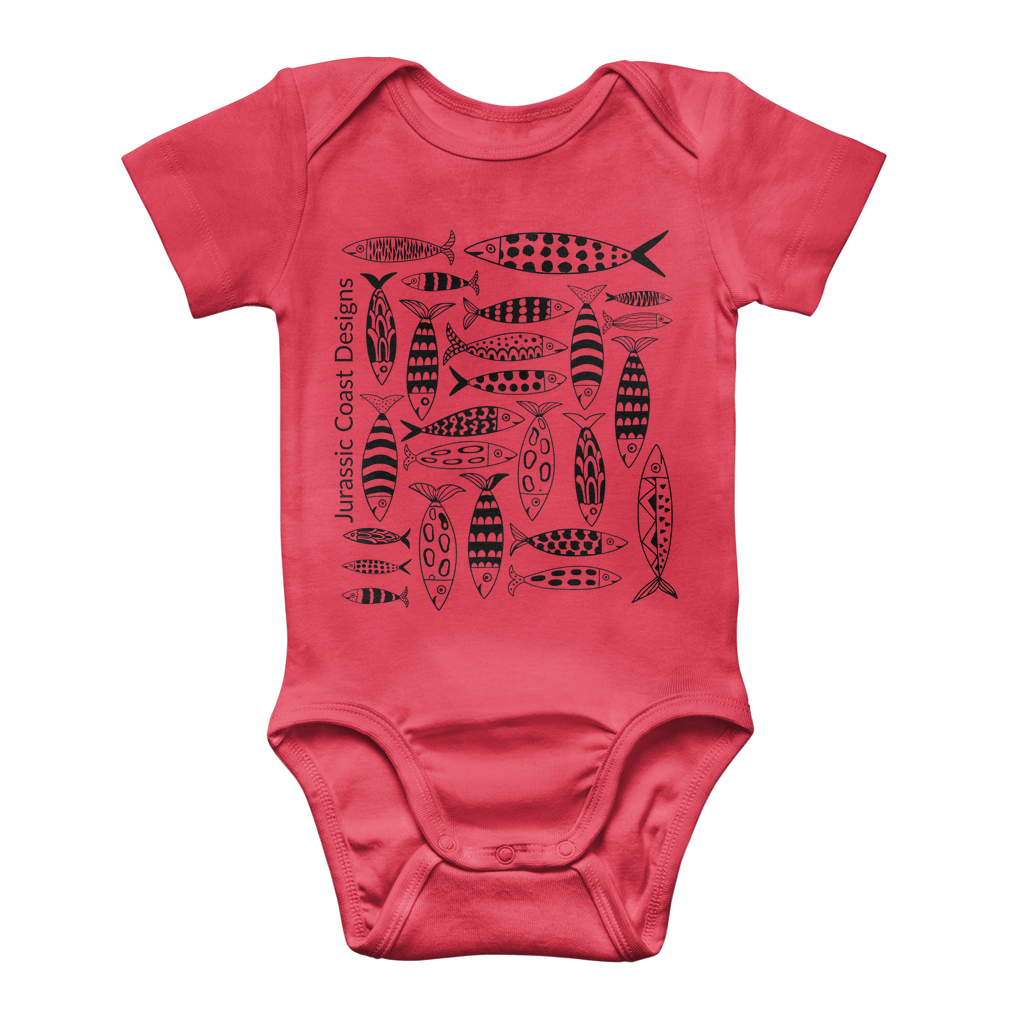 Coastal Shoal Little Explorer Baby Onesie