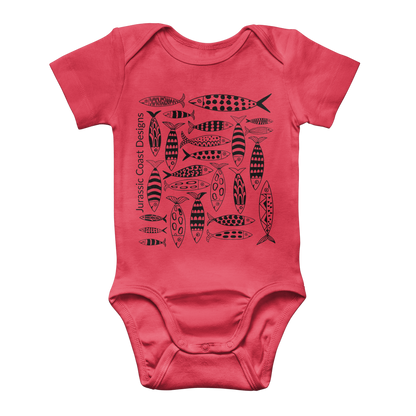 Coastal Shoal Little Explorer Baby Onesie