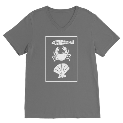 Coastal Catch Classic Softstyle® V-neck T-shirt