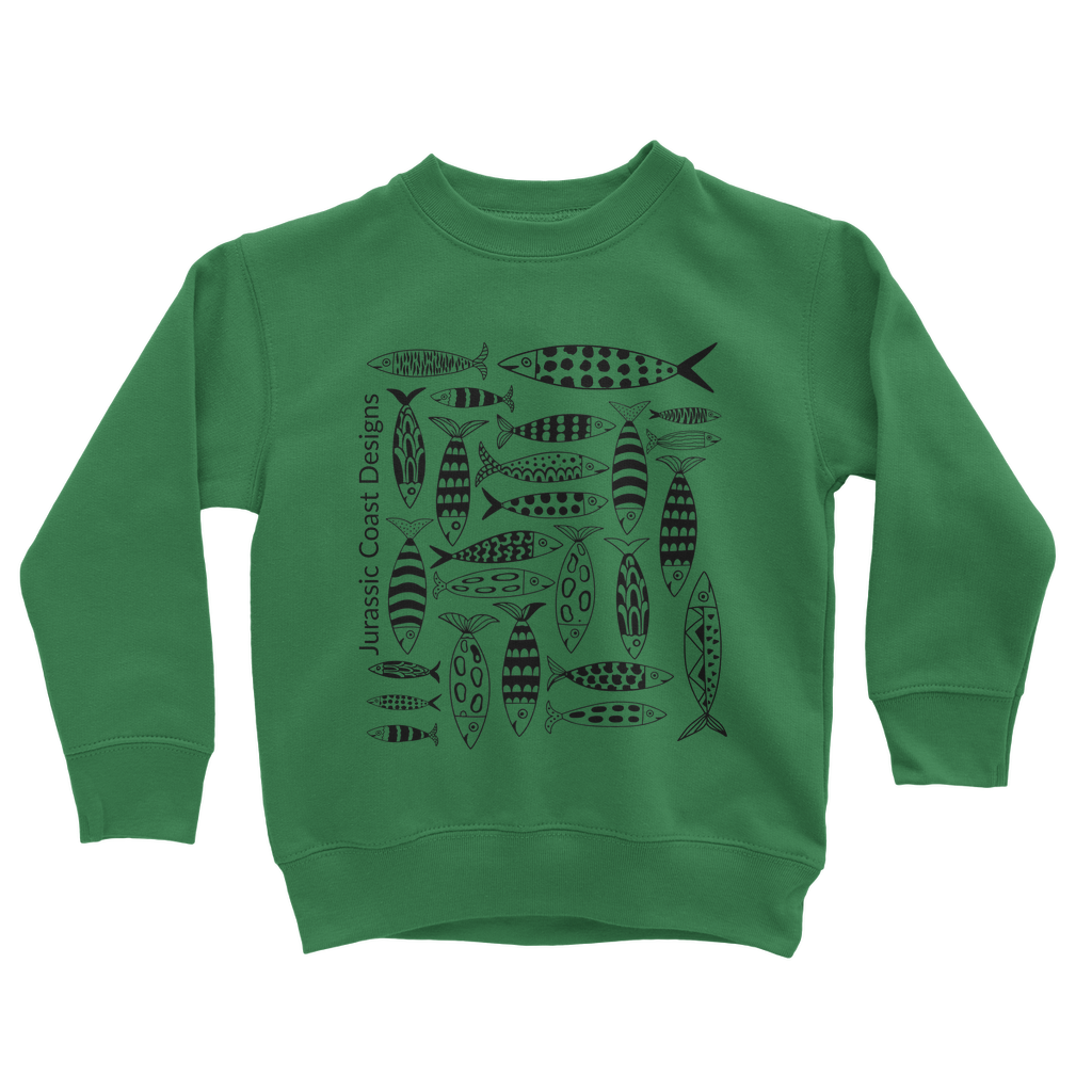 Coastal Shoal Sustainable and Ethical Kids Sweatshirt