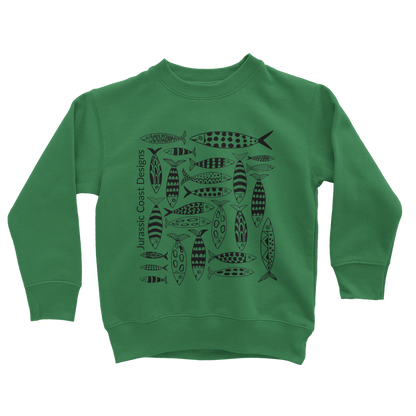 Coastal Shoal Sustainable and Ethical Kids Sweatshirt