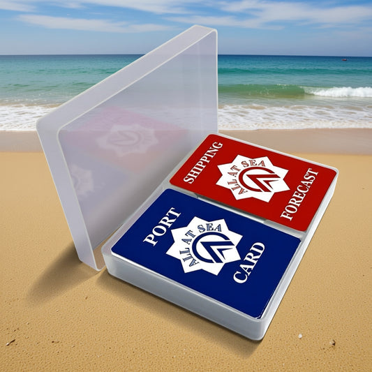 All At Sea family friendly Card Game in beach setting