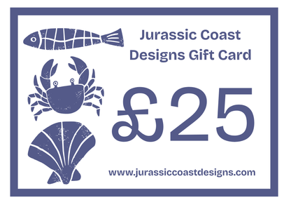 Jurassic Coast Designs Gift Cards