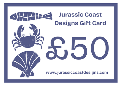Jurassic Coast Designs Gift Cards