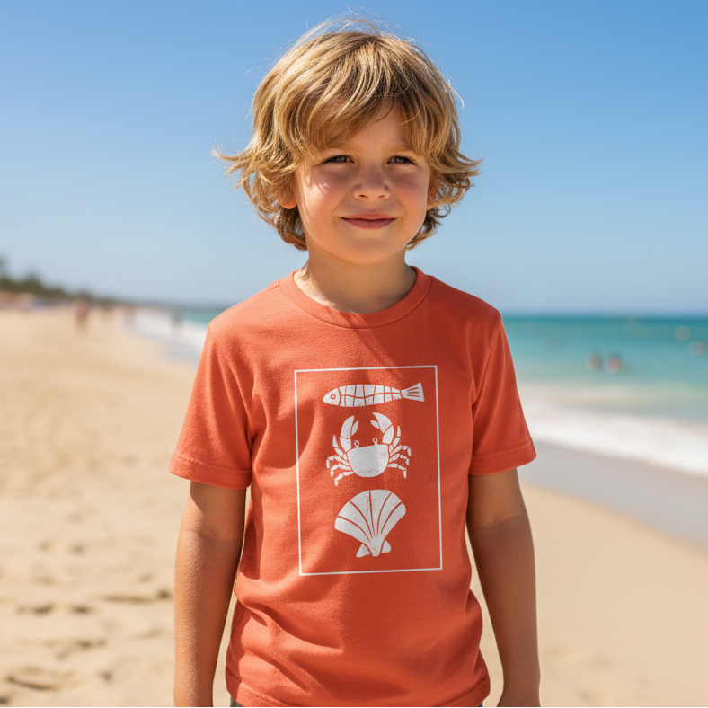 Coastal Catch Classic Kids T-Shirt