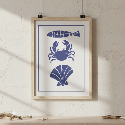 Coastal Catch High-quality posters using Eco-Solvent inks