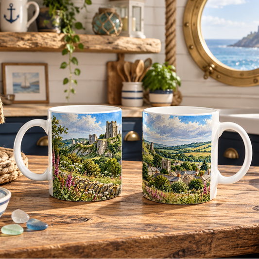 Corfe Castle mug