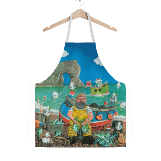 Durdle With Doggie and Moggie Adult Apron