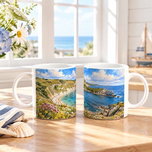 Lulworth Cove mug