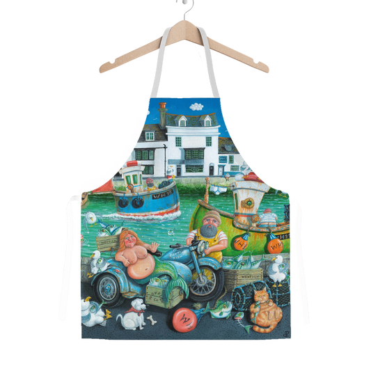 Paul Liggins Catch of the Day Design Adult Apron